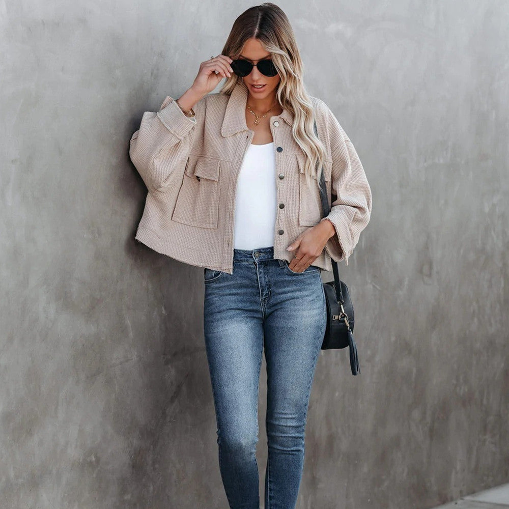 Casual Waffle Coat