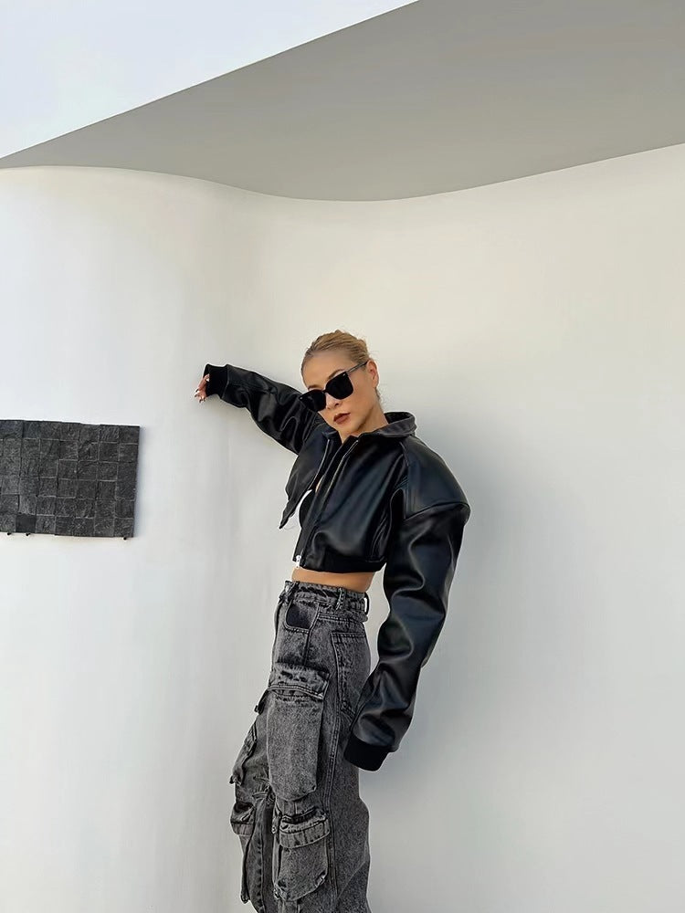 Women's Multi-pocket Baggy Jeans